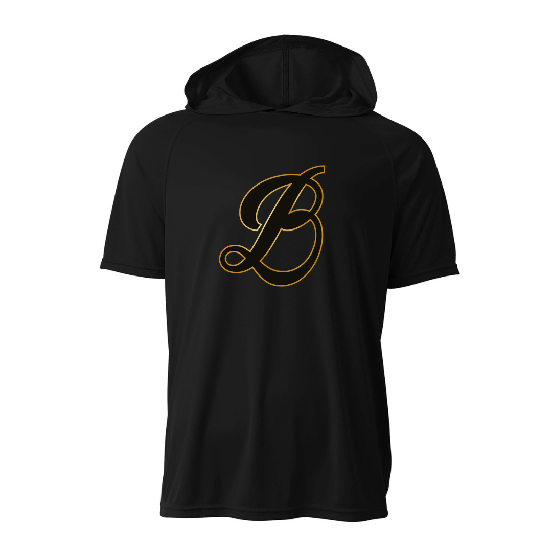 Bengals Baseball Drifit Short Sleeve Hoodie